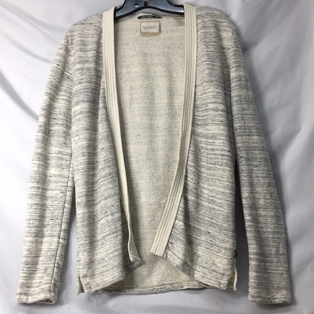 Scotch & Soda Maison Scotch Women’s Melange Sweat Kimono Size 1 Like-NEW